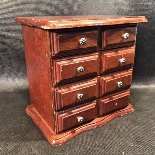 Drawer Style Wood Jewelry Box