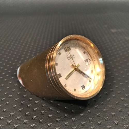 Brass Mechanical ANKER Watch Paperweight (Working)