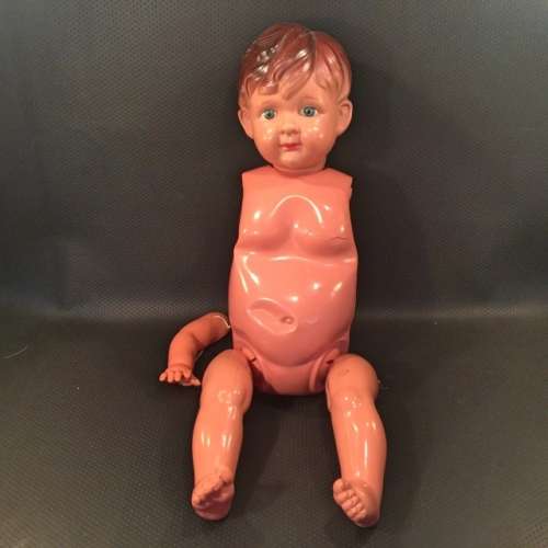 RARE!!! Large Vintage Japanese Celluloid Doll (Parts or Repair)