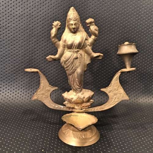 Solid Brass Oriental Incense Burner