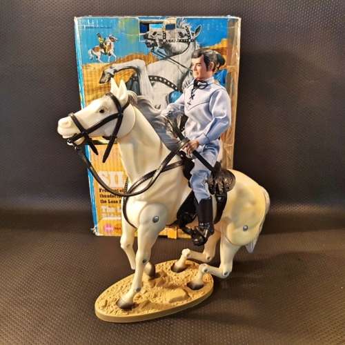SUPER RARE!!! 1973 Marx Silver and Lone Ranger Toy (Original Box)