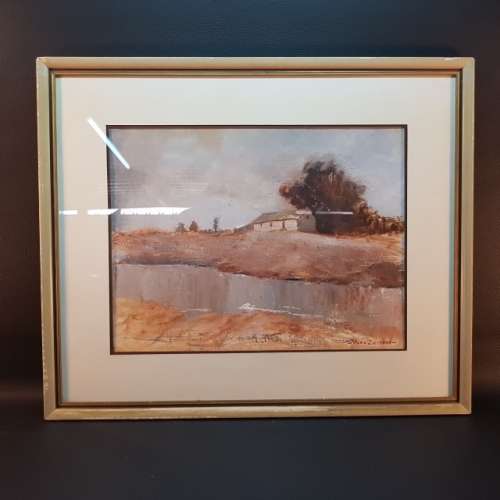 Anton Zietsman Framed Oil on Board (600mm x 500mm)
