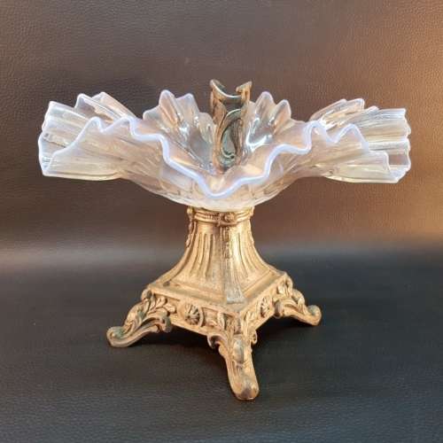 Highly Decorative Antique Victorian Epergne Centerpiece