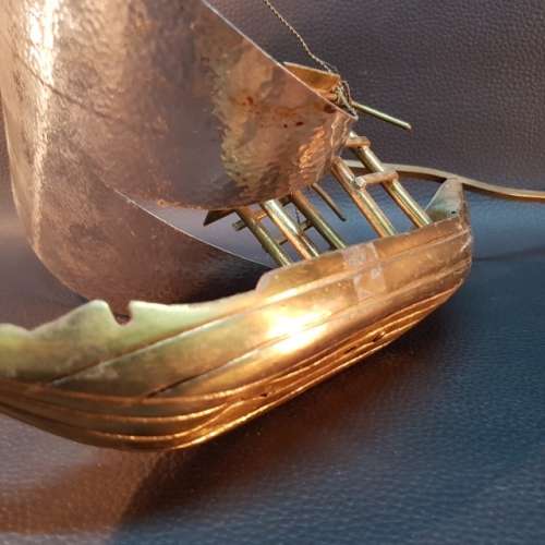 Solid Brass and Metal Ship!!!