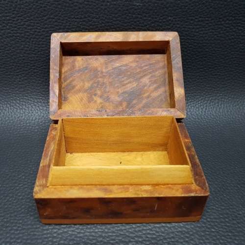 Rare Small Pearwood Trinket Box