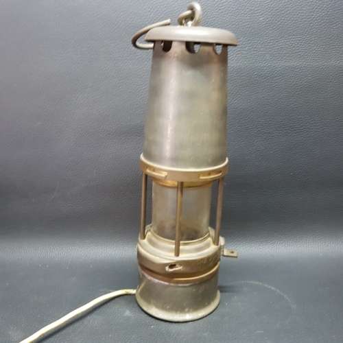 Original Vintage Miners The Wolf Safety Lamp (Converted to Electric)