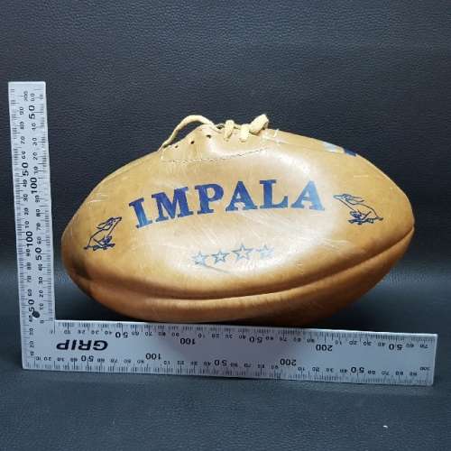 Original Vintage Impala Ourus French Leather Rugby Ball!!!