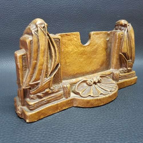 Vintage USA Made Nautical Themed Display Stand