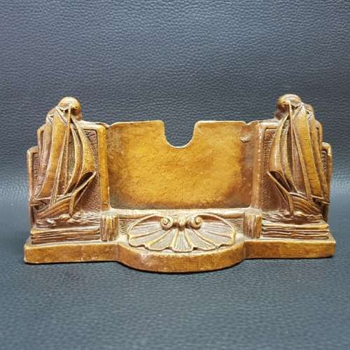 Vintage USA Made Nautical Themed Display Stand