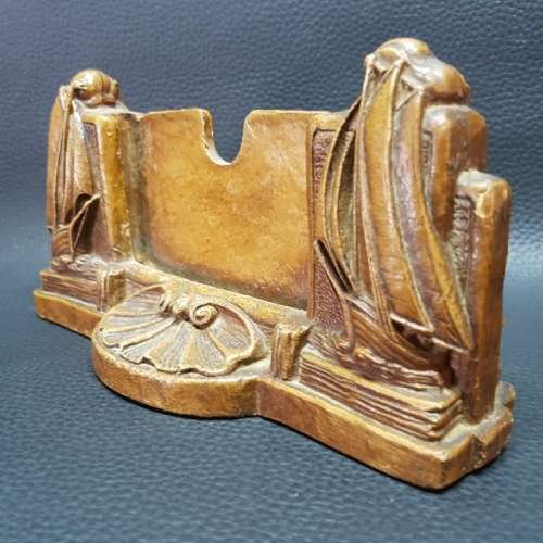 Vintage USA Made Nautical Themed Display Stand