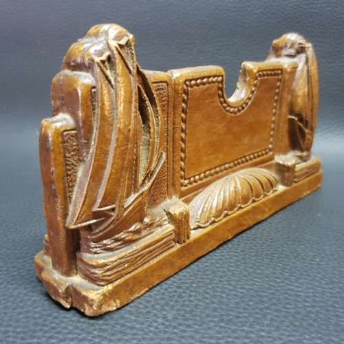 Vintage USA Made Nautical Themed Display Stand