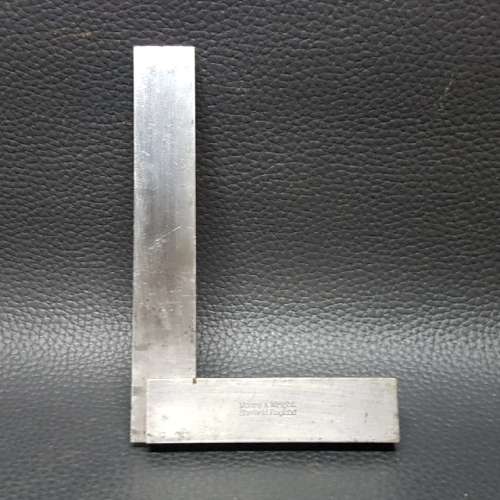 Original Vintage Moore & Wright Precision Ground Engineers Square