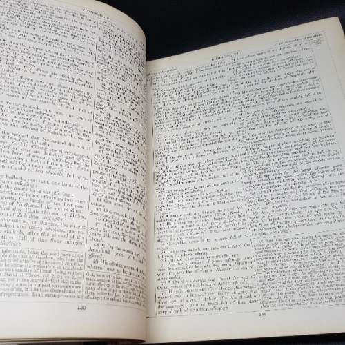 Rare!!! LARGE Illustrated Holy Bible (Ornate Leather Cover)