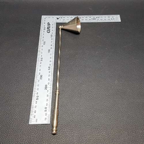 Brushed Metal Candle Snuffer