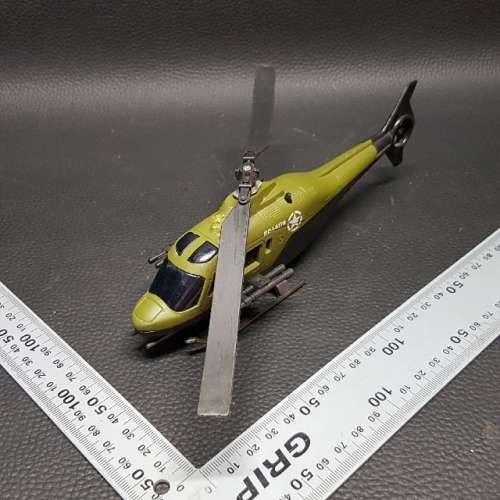 Vintage Majorette Sonic Flashers Military Helicopter