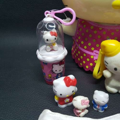 Large Vintage Hard Plastic Hello Kitty Collection!!!