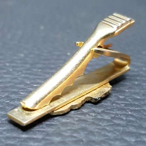 RARE Collectible Vintage Gold Plated JT8D Jet Engine Commemorative Tie Clip!!!
