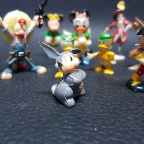 RARE!!! Original Vintage Disney Hard Plastic Miniatures Collection!!!