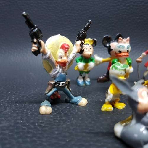 RARE!!! Original Vintage Disney Hard Plastic Miniatures Collection!!!