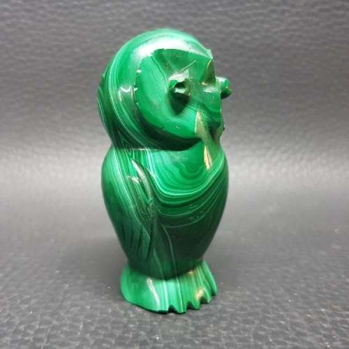Malachite Owl Paperweight!!!