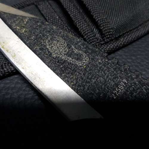 Metal Throwing Knife in Pouch