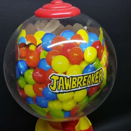 Original JAWBREAKER Hard Plastic Ball Dispenser!!!