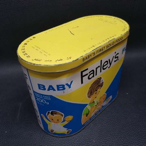 RARE 1960's Farley's Baby Food Tin!!!