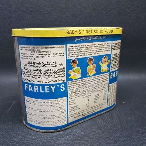 RARE 1960's Farley's Baby Food Tin!!!
