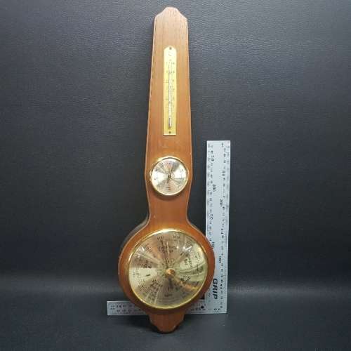 Highly Collectible German Barometer and Thermometer!!!