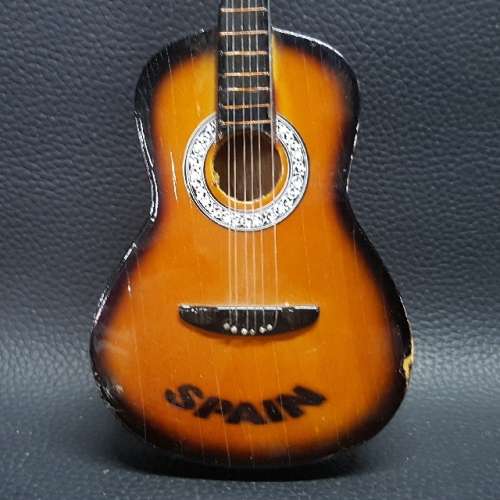 Collectible Miniature Wood Guitar