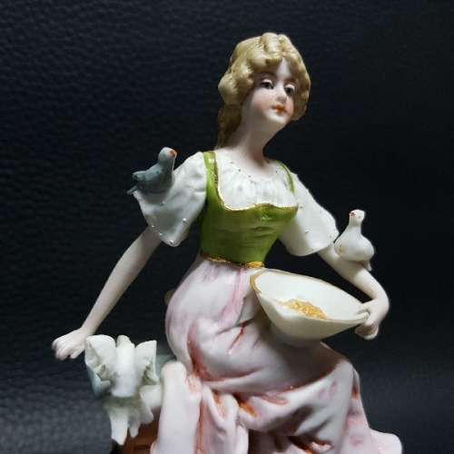 Antique German Porcelain Figurine