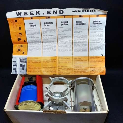 Vintage Weekend Gas Stove and Light Combo!!!