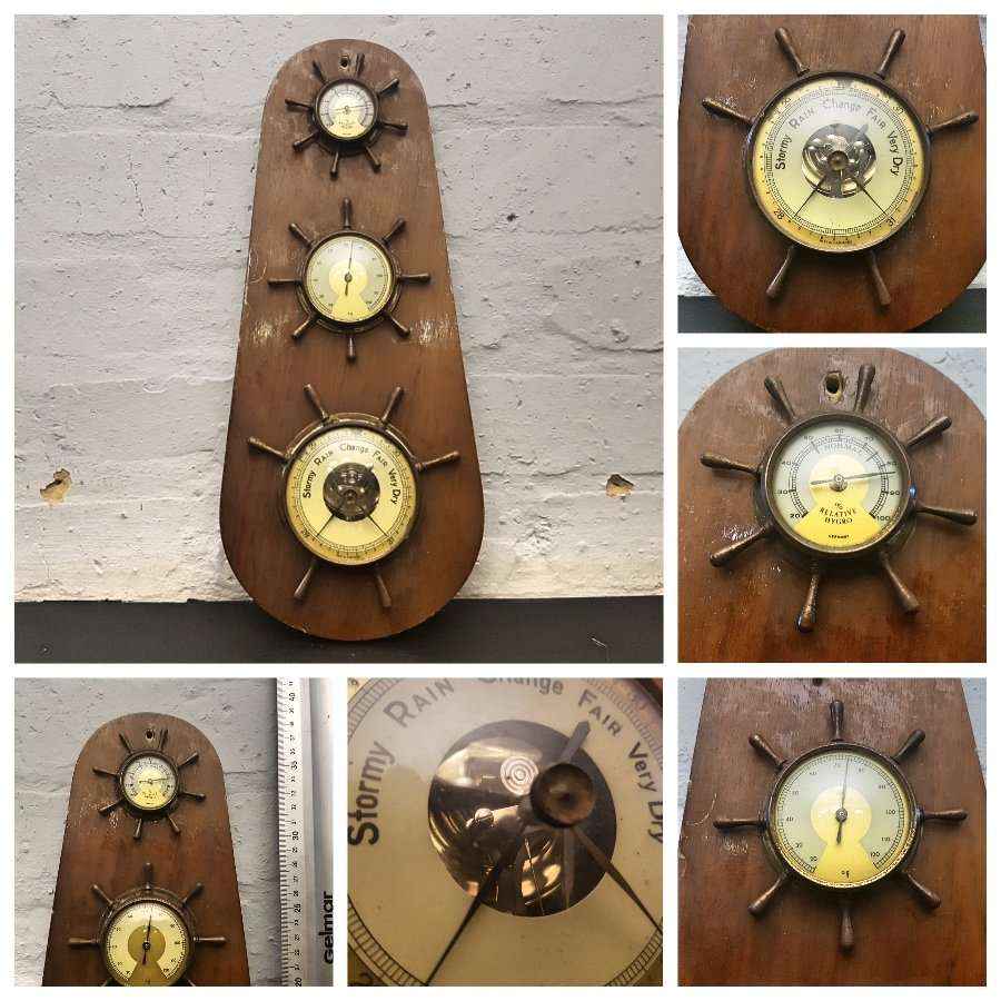 RARE!!! Vintage German Barometer!!!