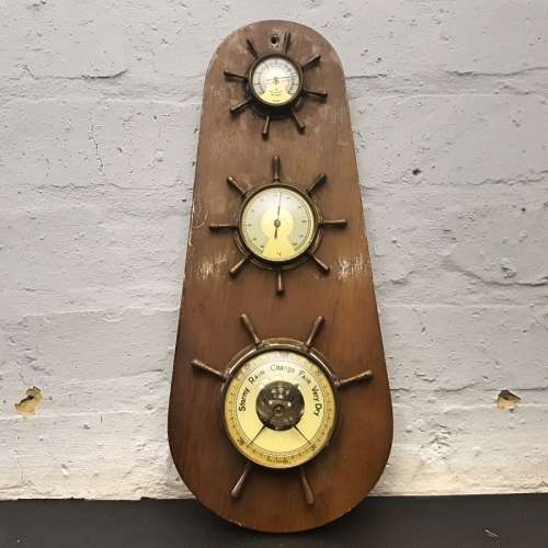 RARE!!! Vintage German Barometer!!!