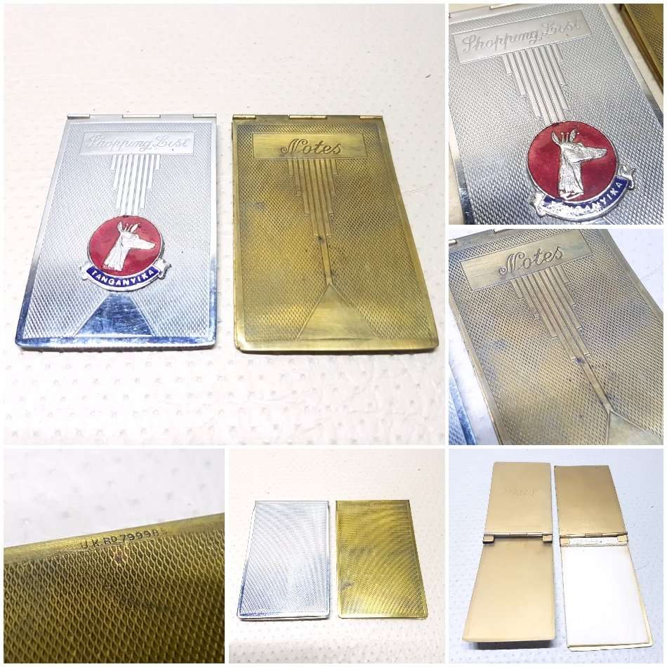 Art Deco Styled Vintage Mini Note Pad Holders!!!