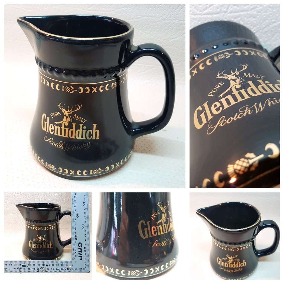 Original Glenfiddich Pure Malt Porcelain Pitcher!!!