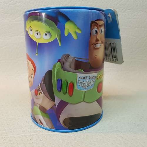 Original Lithographed Tin Toy Story Money Box!!!