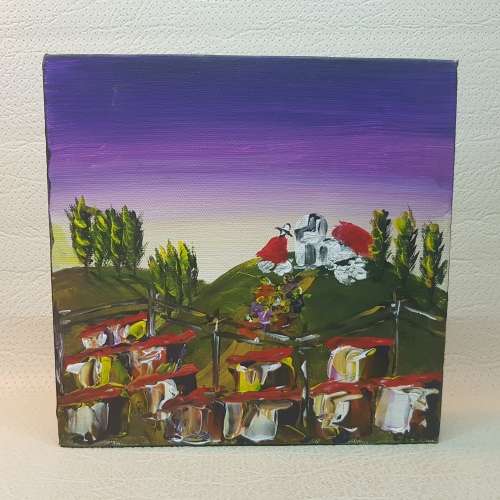 Original Oil on Canvas Painting by CHOF