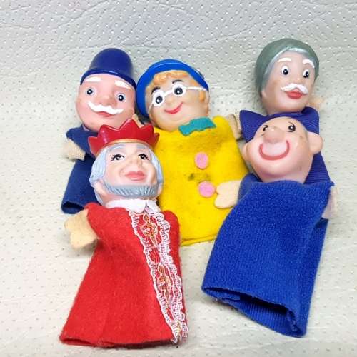 Original Vintage Detailed Finger Puppet Collection!!!