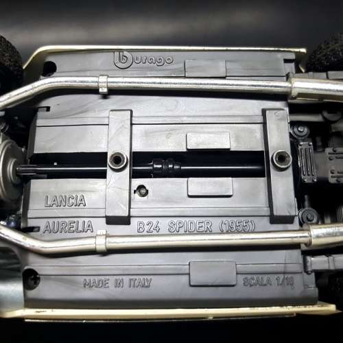 Original Bburago 1955 Lancia Aurelia B24 Spider Scale 1/18