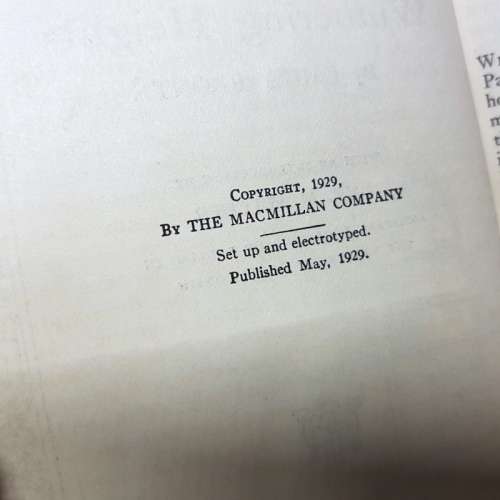 Original 1929 Wuthering Heights by Emily Bronte
