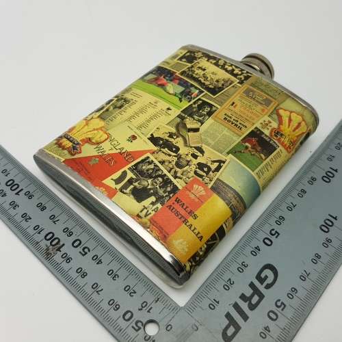 Original Wales Vs Australia Stainless Steel Drinking Flask