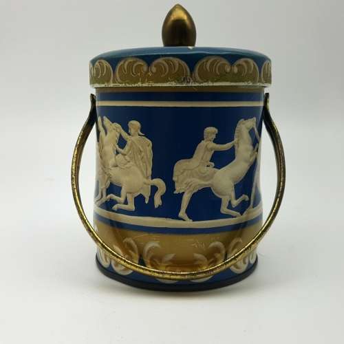 RARE!!!! Vintage Lithographed Tinplate Riley's Toffee Tin!!!