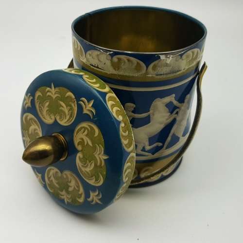 RARE!!!! Vintage Lithographed Tinplate Riley's Toffee Tin!!!