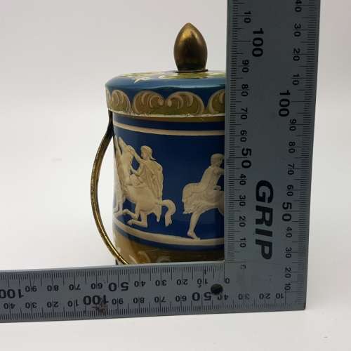 RARE!!!! Vintage Lithographed Tinplate Riley's Toffee Tin!!!