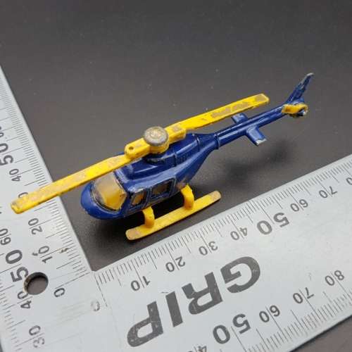 Original Vintage Corgi Juniors 007 Helicopter