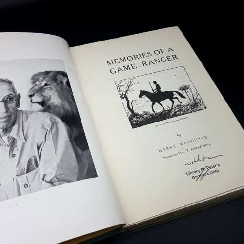 RARE!!! 1948 - Memories of a Game Ranger - H. Wolhuter