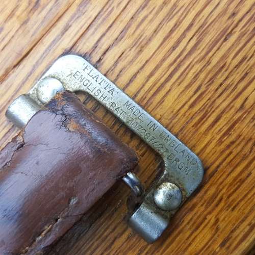 Large English Handcrafted Case with Leather Handle