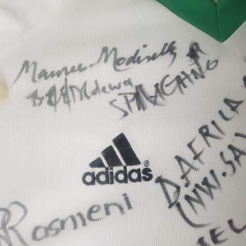 RARE!!! Framed Original Signed SA Soccer Shirt!!!