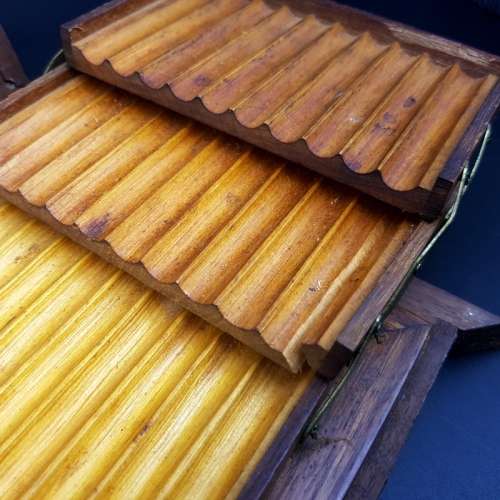 RARE!!! Vintage Wood Inlay Art Deco Hand Crafted Cigarette Box!!!!